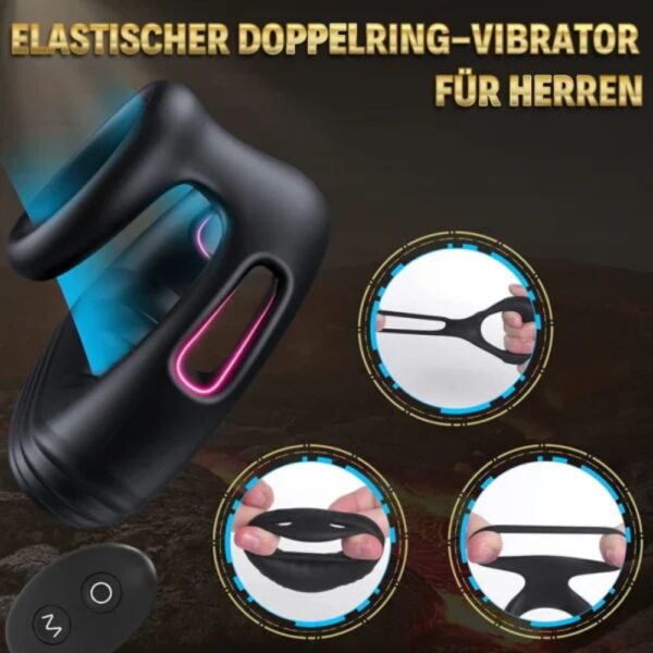 Wireless Remote Control Vibrating Cock Ring