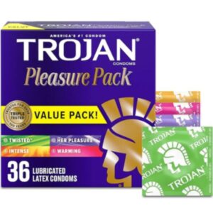 TROJAN Pleasure Pack Assorted Condoms