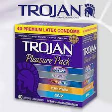 TROJAN Pleasure Pack Assorted Condoms