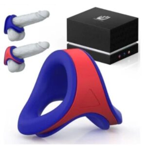 Sex Toys Silicone Penis Ring Cock Ring Set 2in1 In Pakistan