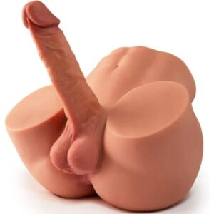 Male Anal Sex Doll With Realistic Dildo & Testis