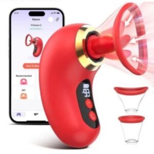 5 IN 1 Sucking Vibrator Rose Sex Toy In Pakistan