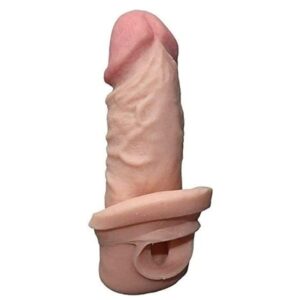 Reusable Male Super Silicone Sleeve Extension – RazToy.com