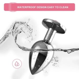 3 Pcs Set Luxury Metal Butt Plug Toys – RazToy.com