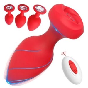 Remote Control Butt Plug Set Toys 4PCS